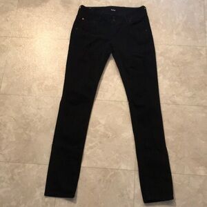Hudson Black Skinny Jeans 25